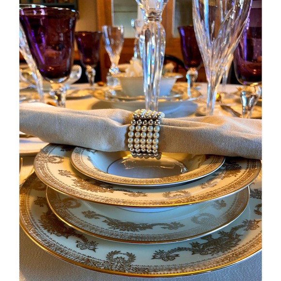 Noritake of Japan 5.75” Saucer Goldana 4789 gold gilded Replacement - Picture 2 of 7